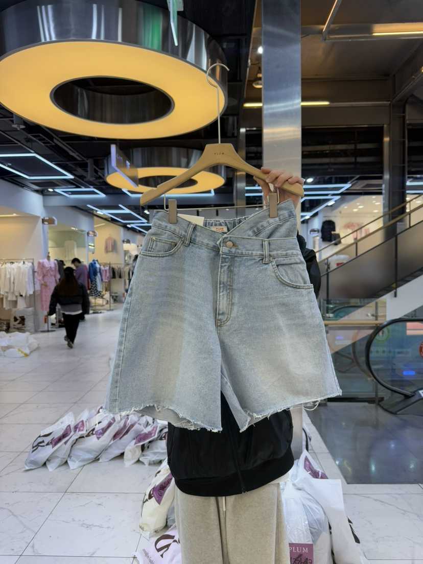PLUM-q東大門直郵女士新品職業熱賣時尚推薦休閑25春夏短褲PLUM短褲