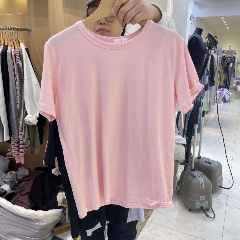 OTGEULY韓國代購女士新品熱賣時尚休閑25春夏推薦職業人氣T恤OTGEULY/衣架牌T恤