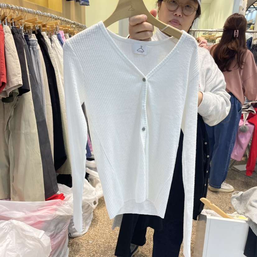 OTGEULY東大門實拍女士新款推薦人氣職業休閑熱賣針織衫開衫OTGEULY/衣架牌針織衫