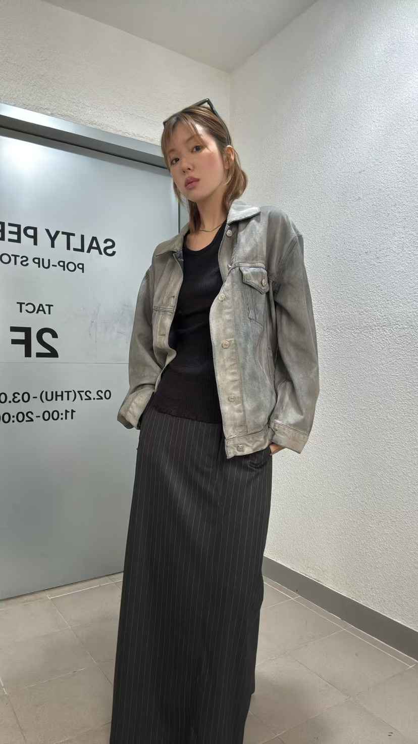 JANE BIRKIN東大門代購女裝新品25春夏人氣真品推薦休閑夾克JANE BIRKIN設計師品牌夾克