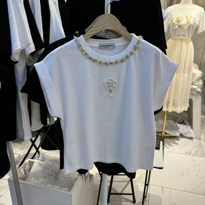 COCO HOLIC東大門代購女士新款休閑熱賣時尚推薦真品人氣T恤COCO HOLICT恤