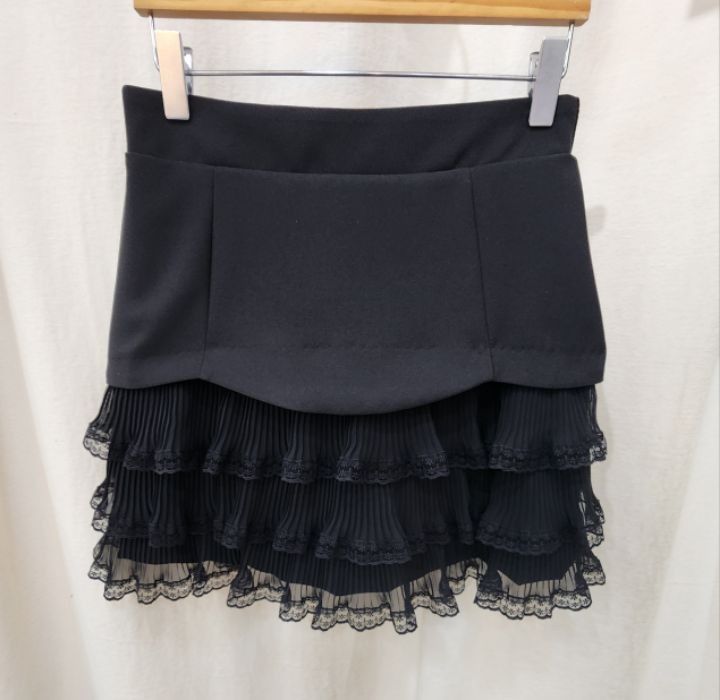 火Ⅱ-화투-T韓國直郵㊣東大門實拍女裝新品熱賣職業25春夏短裙火Ⅱ短裙