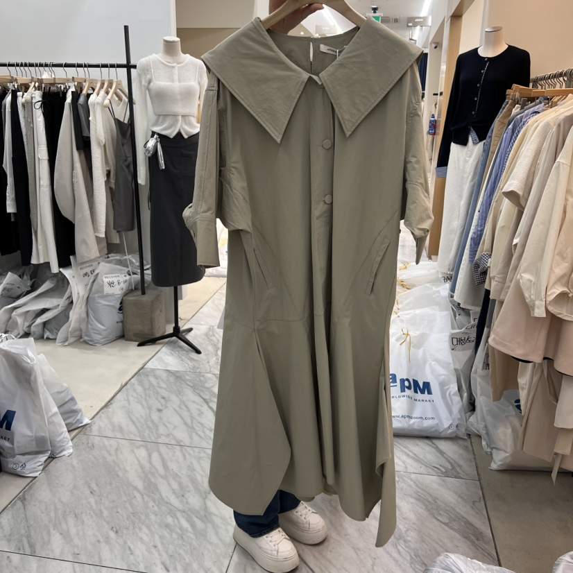 AFTERGLOW韓國直郵㊣東大門實拍女裝新品25春夏熱賣職業連衣裙AFTERGLOW連衣裙