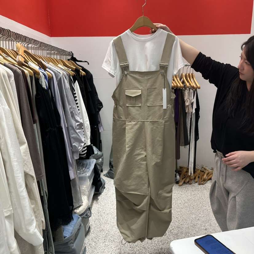 ATPZ韓國㊣直郵東大門代購女裝新品休閑人氣背帶褲不含內搭ATTENTION PLEAES背帶褲