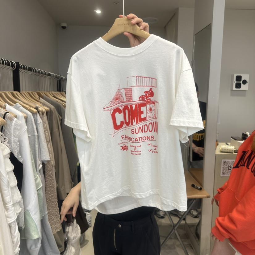 PARIS MATCH直郵韓國代購㊣女裝新款熱賣職業時尚人氣休閑T恤PARIS MATCHT恤