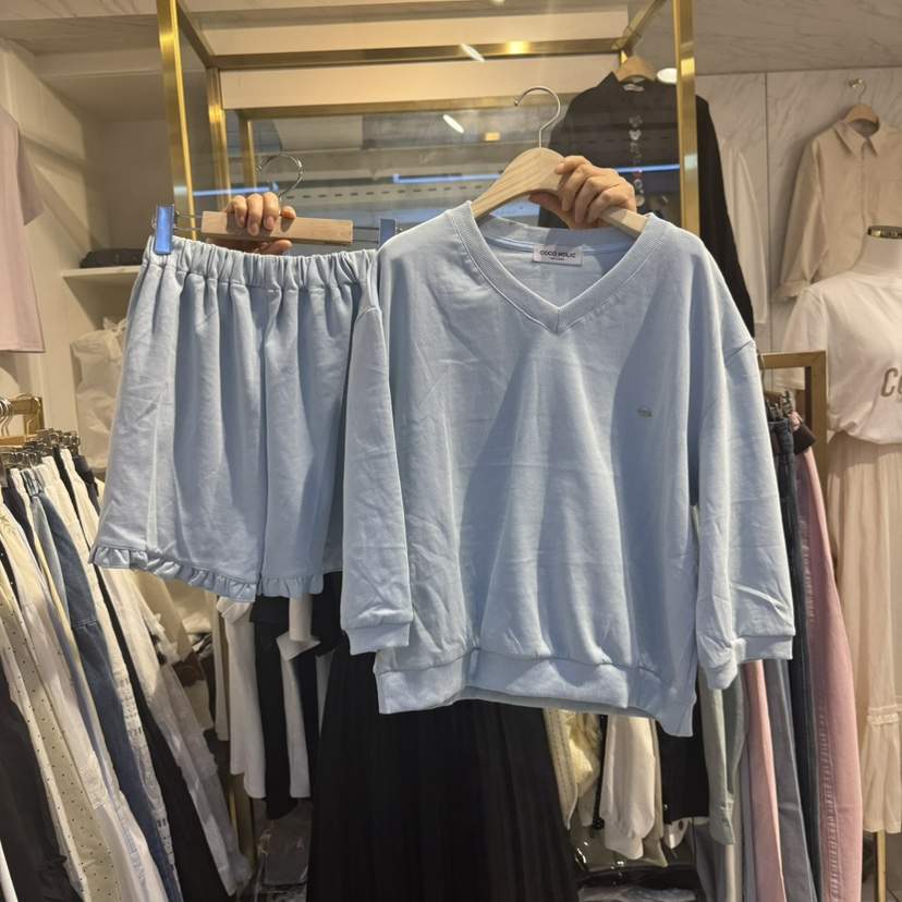 COCO HOLIC韓國直郵㊣東大門實拍女裝新品休閑熱賣25春夏套裝COCO HOLIC套裝