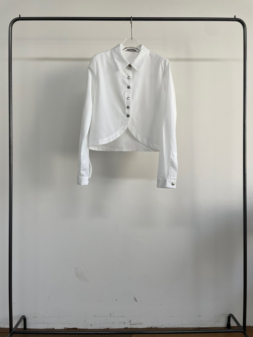 TEXTURE韓國㊣直郵東大門代購女裝新款職業推薦25春夏襯衫蕾絲衫待定襯衫/蕾絲衫