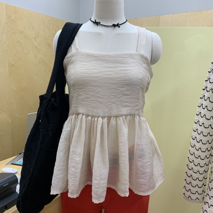 THEPLAN韓國直郵㊣東大門實拍女裝新品人氣推薦時尚吊帶背心THE PLAN吊帶/背心
