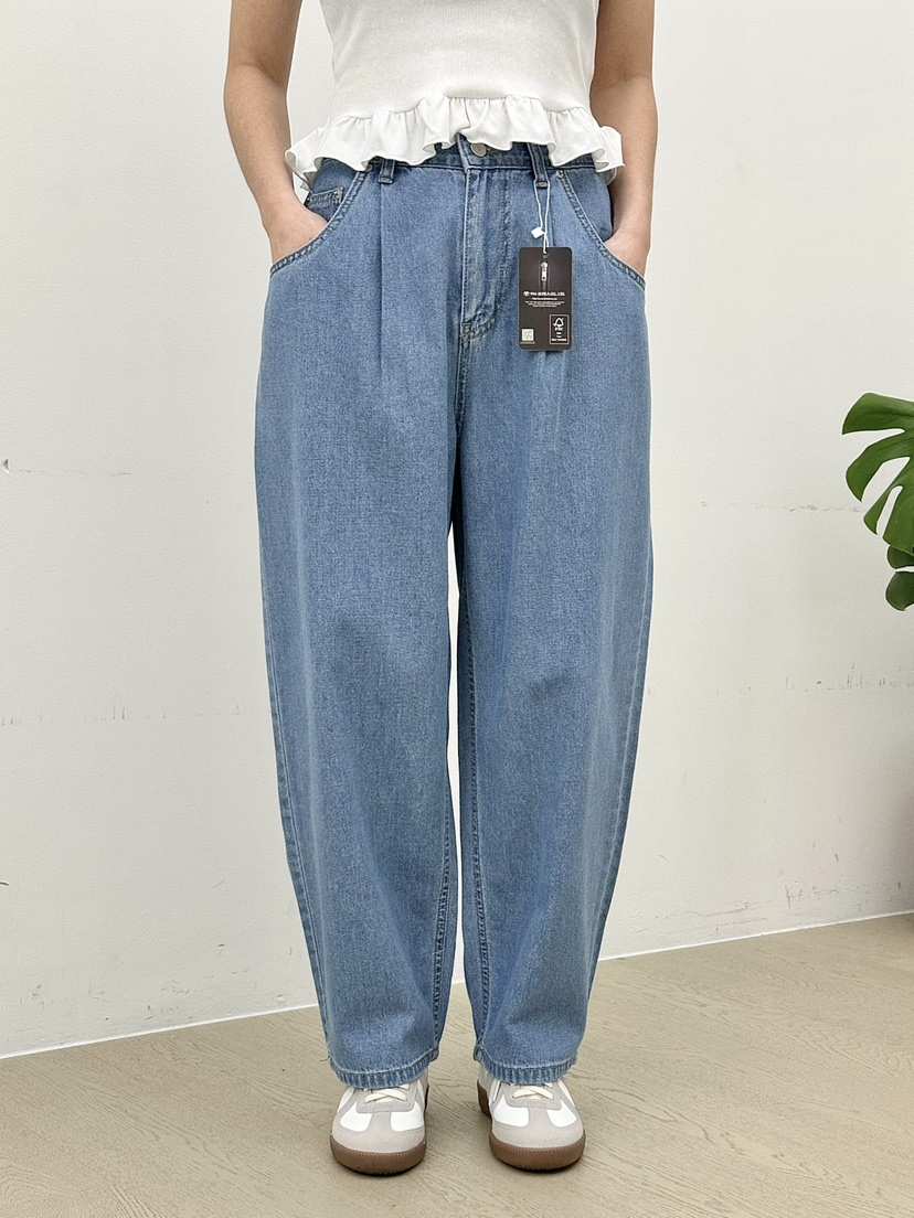 BUT直郵韓國代購㊣女裝新品職業人氣時尚休閑25春夏推薦牛仔褲button牛仔褲