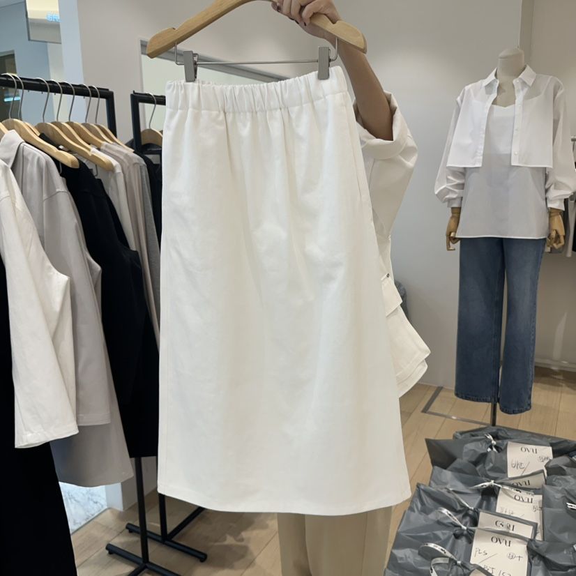 OVU直郵韓國代購㊣女裝新款時尚推薦人氣職業熱賣休閑25春夏長裙OVU長裙