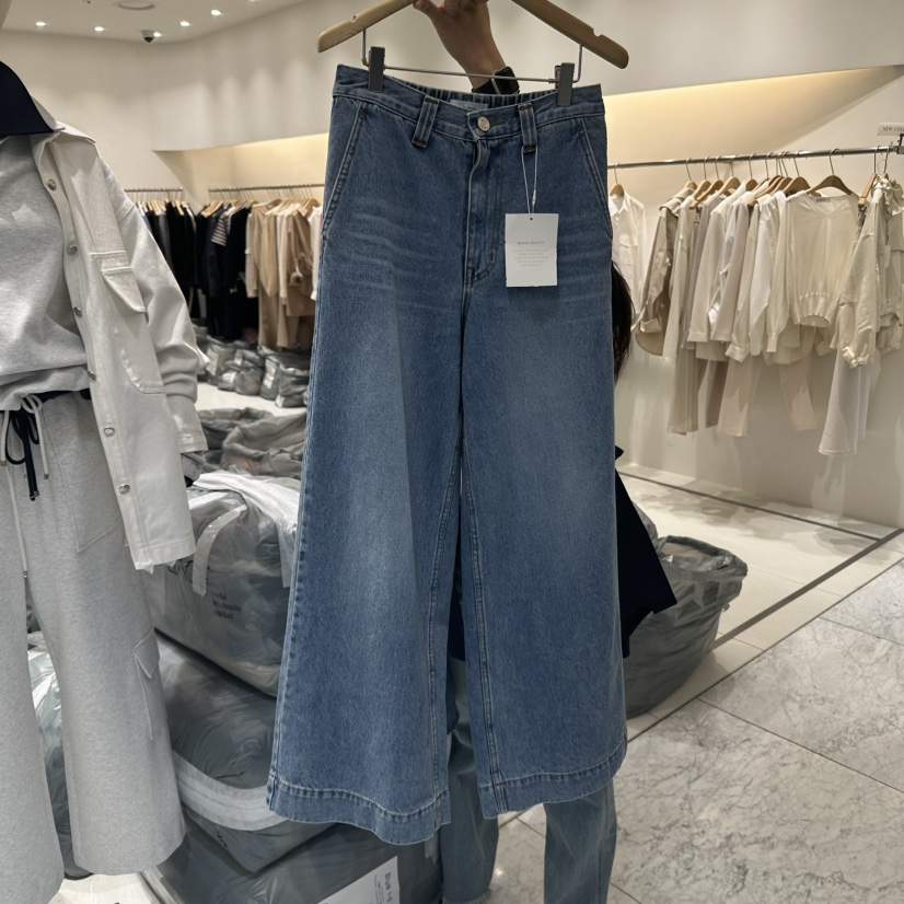 BLUEI-D韓國直郵㊣女裝新款25春夏休閑人氣熱賣推薦牛仔褲Blue i-d牛仔褲