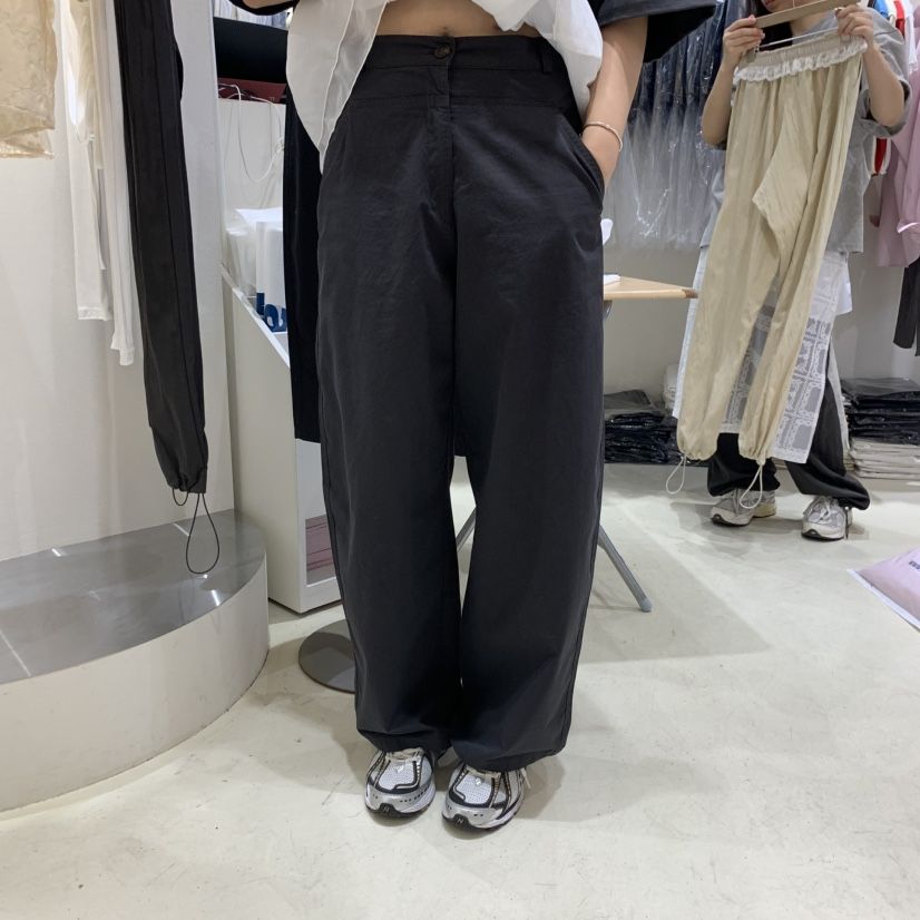 FRILL韓國直郵㊣女裝新款推薦人氣25春夏休閑熱賣時尚休閑褲FRILL休閑褲