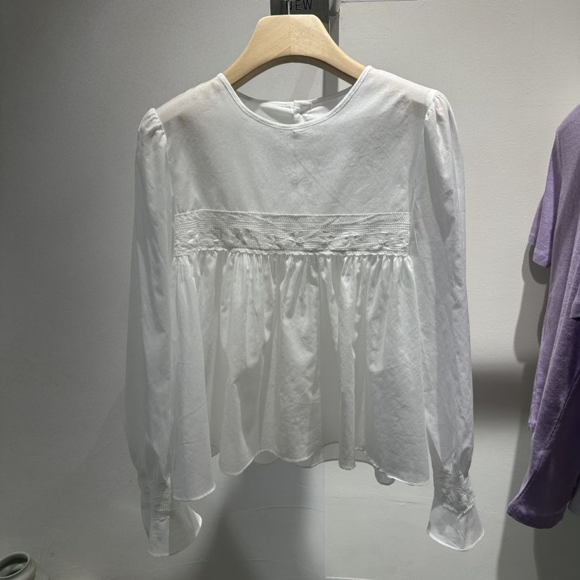 ROOM K-P韓國㊣直郵東大門代購女裝新品人氣時尚襯衫蕾絲衫ROOM K襯衫/蕾絲衫