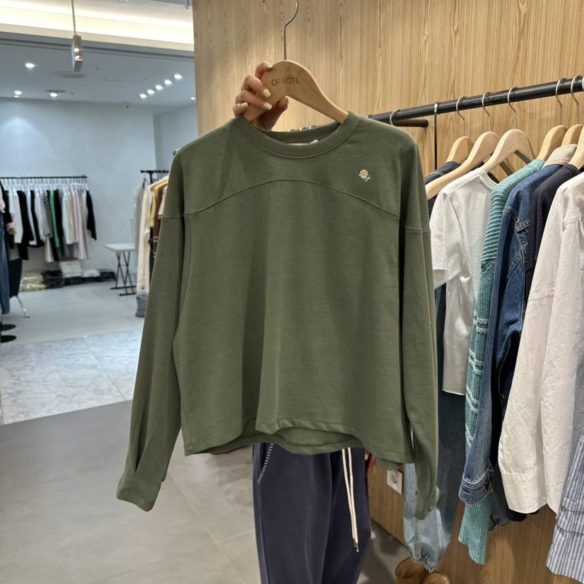 STAYFELT/OF NOTE韓國直郵㊣女裝新品職業時尚25春夏長袖T恤OF NOTE/STAYFELT長袖T恤