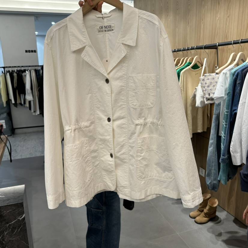 STAYFELT/OF NOTE直郵韓國代購㊣女裝新品25春夏熱賣夾克OF NOTE/STAYFELT夾克