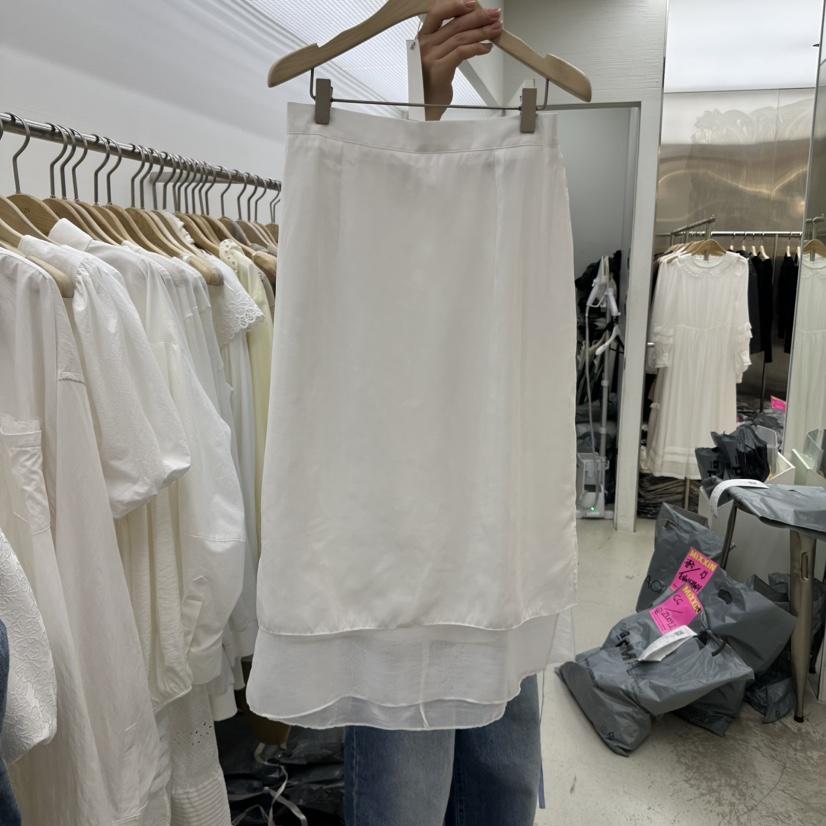 MIXXIN韓國直郵㊣東大門實拍女裝新款推薦時尚休閑25春夏長裙MIXXIN長裙