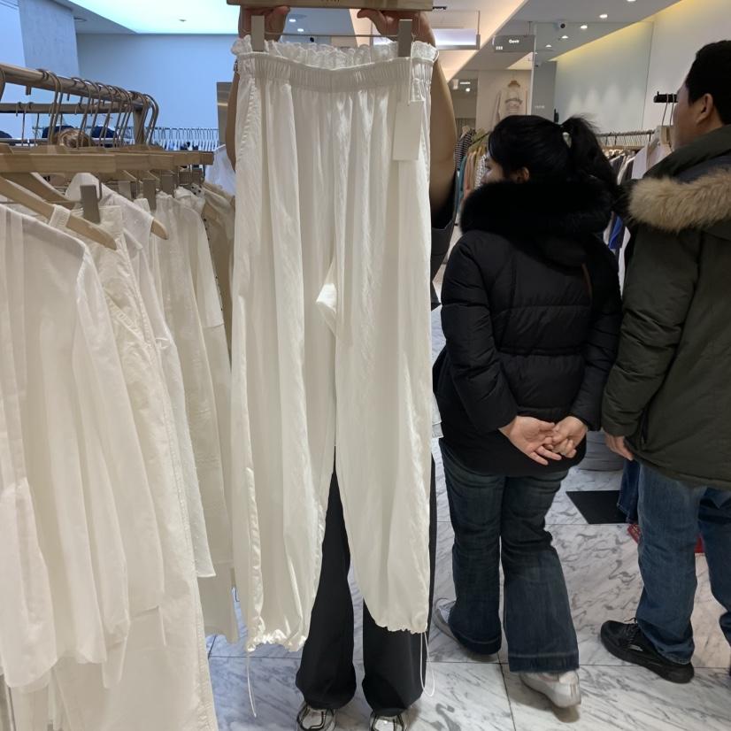 FRILL韓國直郵㊣東大門實拍女裝新品職業休閑25春夏推薦休閑褲FRILL休閑褲