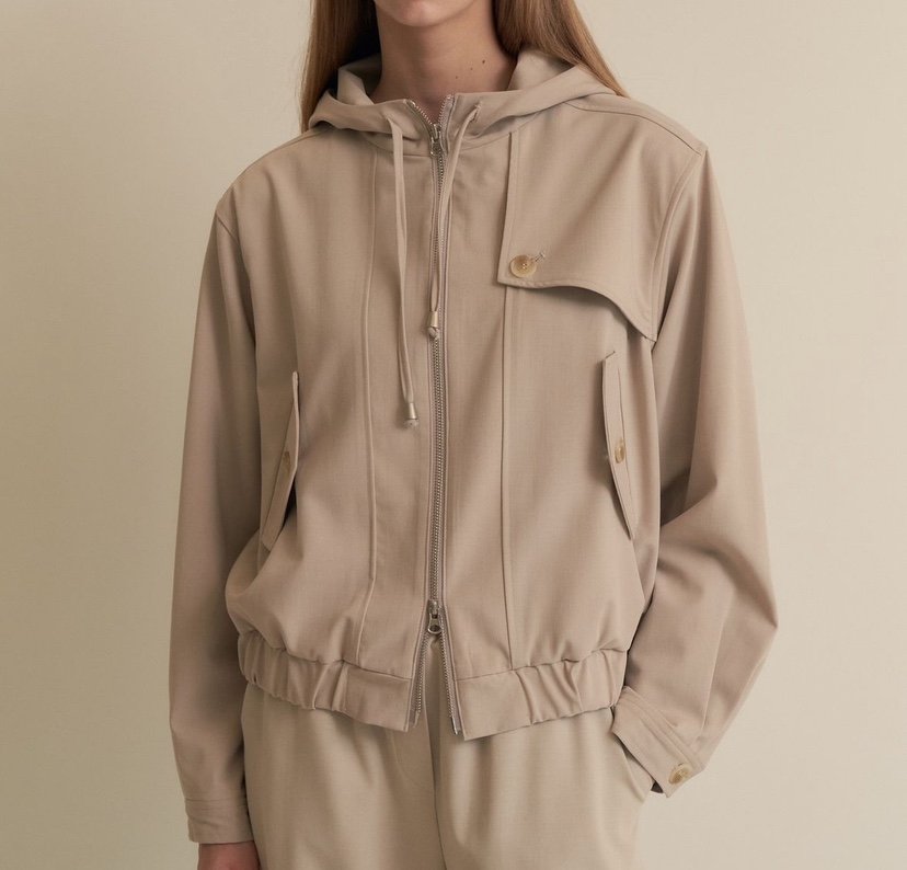 AWESOME-L東大門代購女士新品職業真品25春夏人氣夾克兜帽AWESOME-L夾克