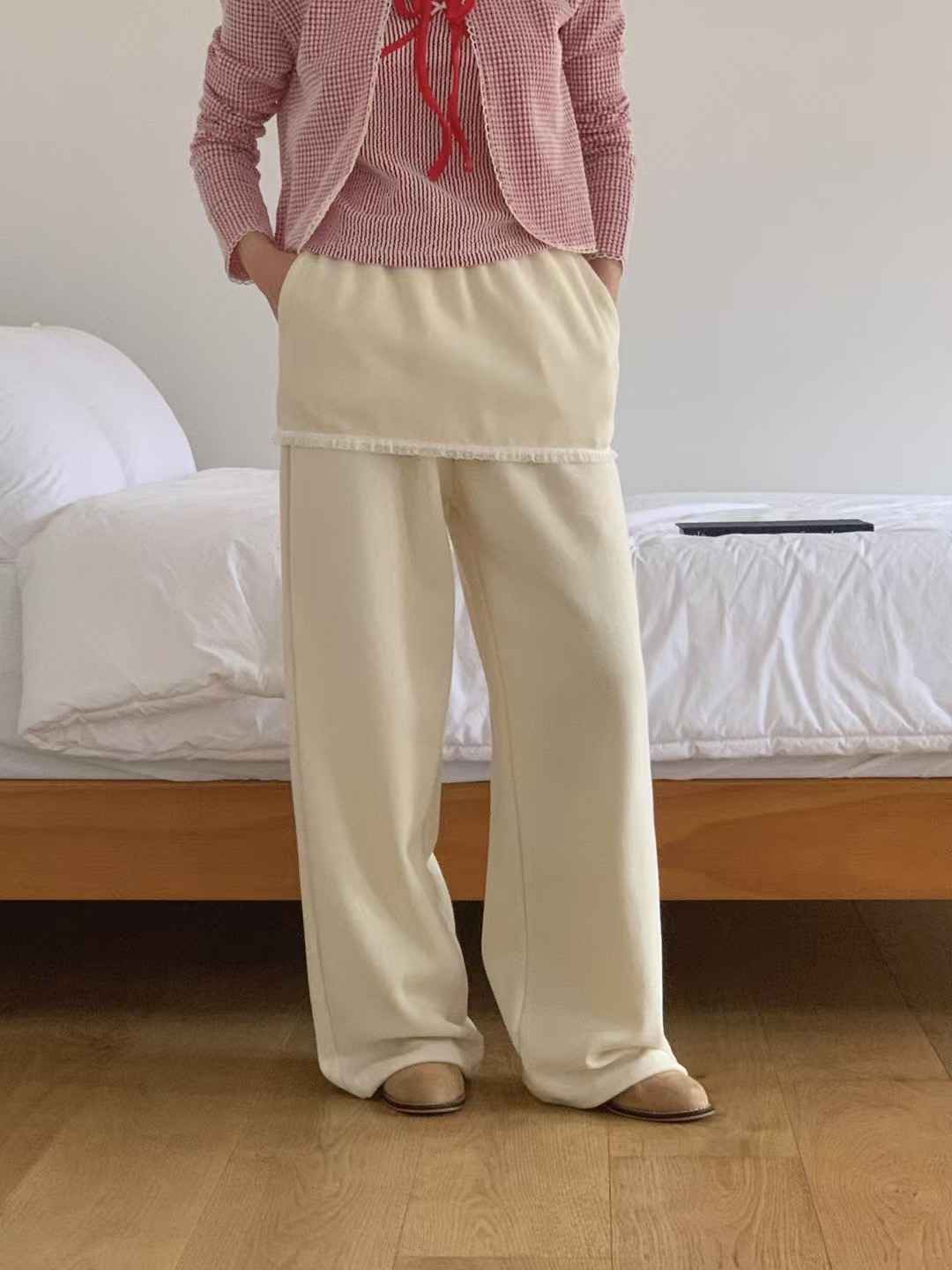 UNCOVER CUBE東大門實拍女裝新品推薦25春夏熱賣職業時尚裙褲LALAGIRL裙褲