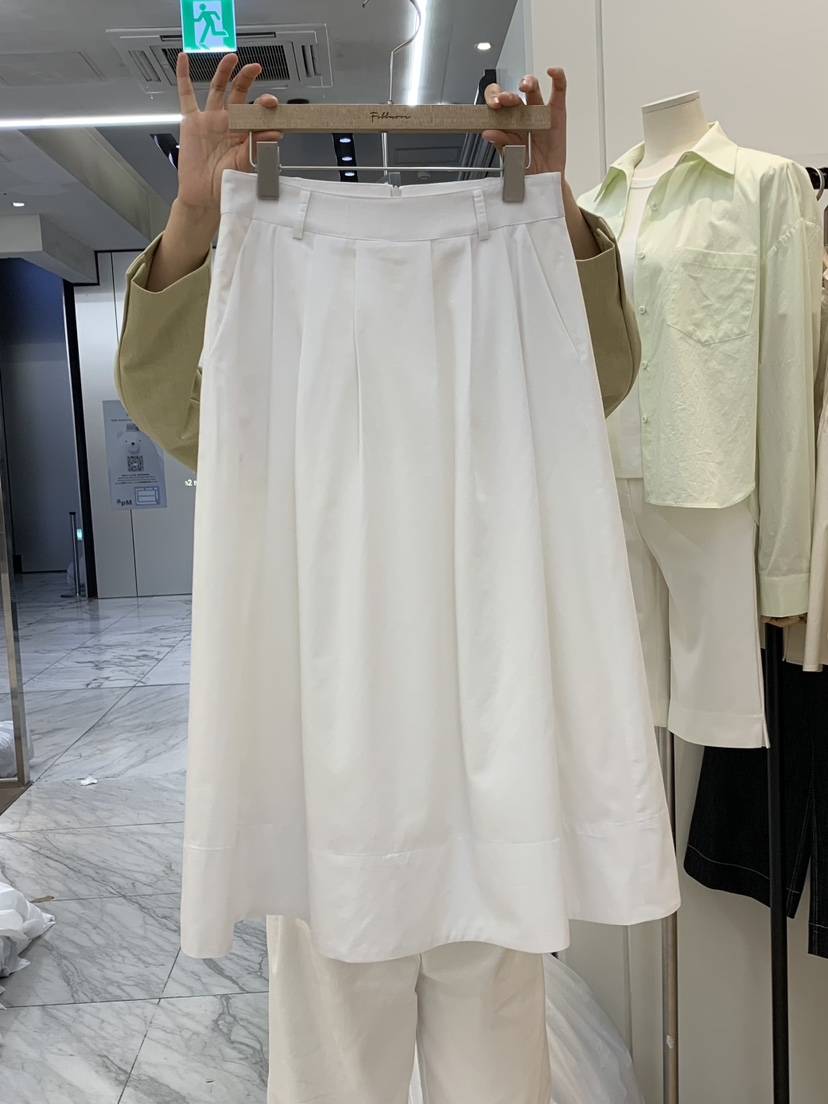 FILLMOR韓國直郵㊣東大門實拍女裝新品25春夏時尚推薦長裙褶皺FILLMOR長裙