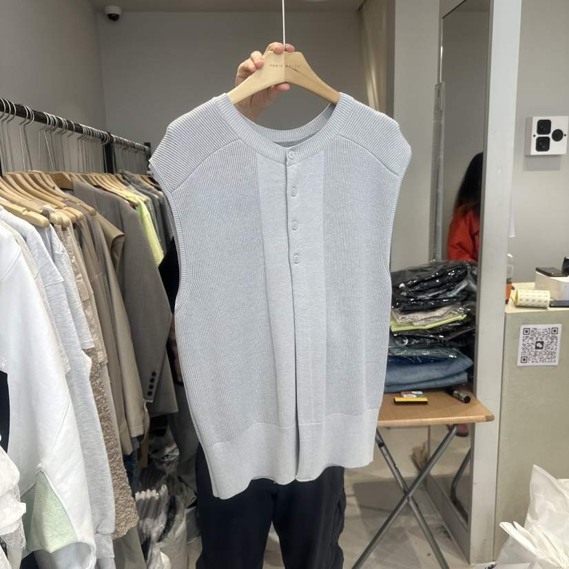 PARIS MATCH韓國直郵㊣女裝新品推薦時尚25春夏職業人氣馬甲PARIS MATCH馬甲