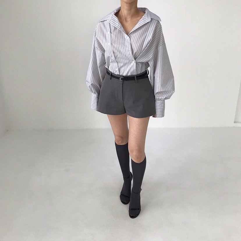 2TWO MOON東大門直郵女士新款時尚真品休閑25春夏襯衫蕾絲衫2TWO MOON襯衫/蕾絲衫