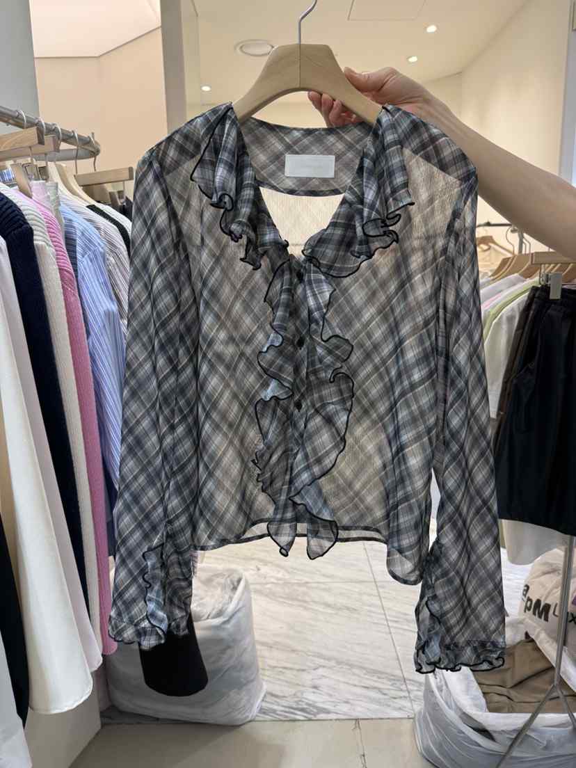YIKHO STYLE東大門實拍女裝新款職業時尚真品人氣襯衫蕾絲衫YIKHO STYLE襯衫/蕾絲衫