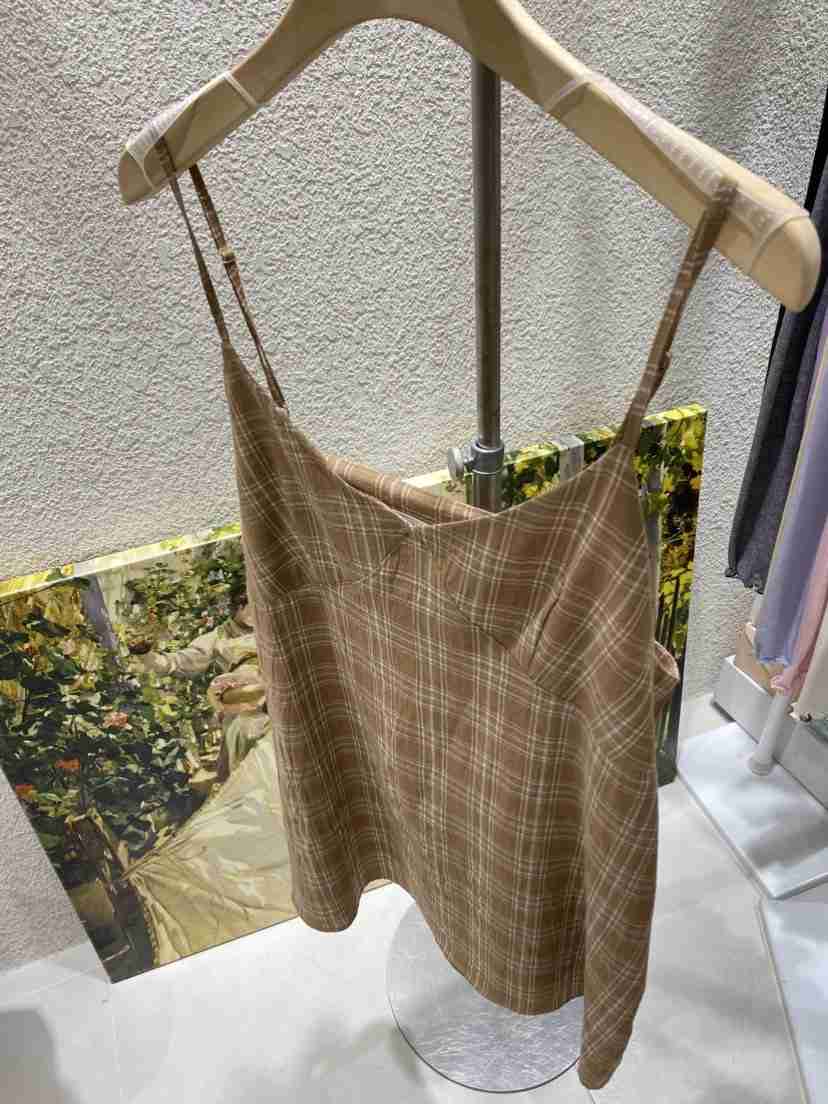 N BROWN韓國直郵女裝新品熱賣真品時尚25春夏職業吊帶背心N BROWN吊帶/背心