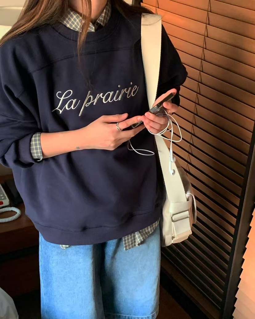 AND FLOYD東大門實拍女裝新品休閑熱賣職業時尚25春夏衛衣AND FLOYD衛衣