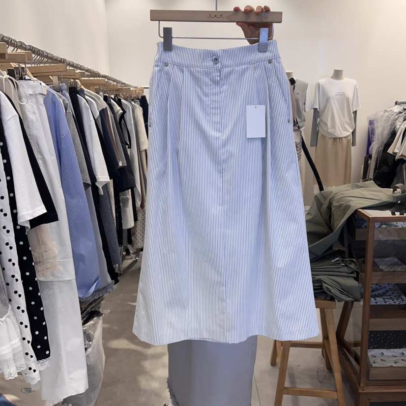 TAN&amp;COMO東大門直郵女士新品25春夏職業真品半身裙中短裙tan-COMO半身裙/中短裙