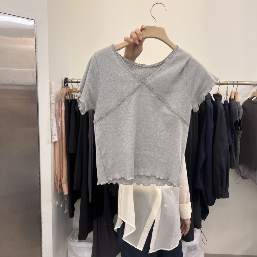 MOIBLE韓國代購女裝新品熱賣推薦人氣職業時尚休閑25春夏T恤MOIBLET恤