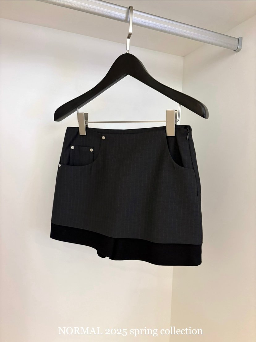 NORMAL韓國㊣直郵東大門代購女裝新品休閑25春夏推薦職業裙褲NORMAL裙褲
