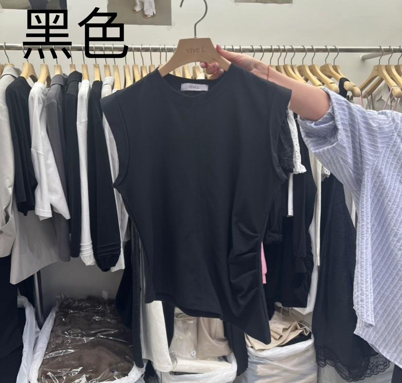 VIVEL韓國㊣直郵東大門代購女裝新品職業休閑人氣時尚25春夏馬甲VIVEL馬甲