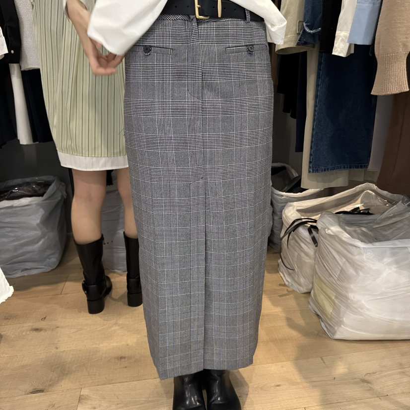 FLAMME TOIT韓國直郵㊣女裝新款時尚推薦25春夏長裙不含腰帶FLAMME TOIT長裙