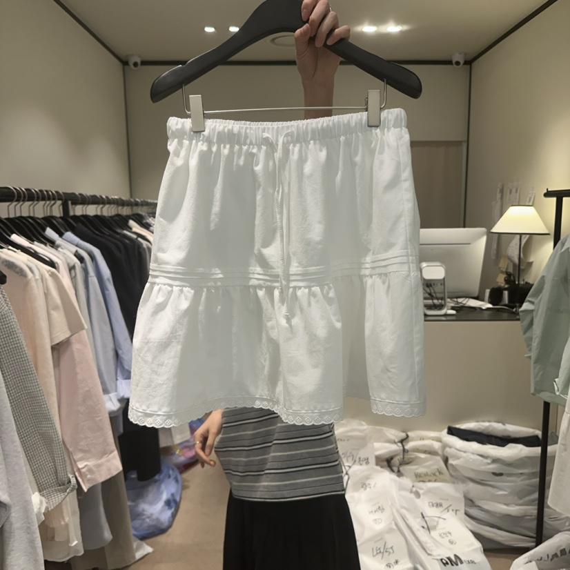 RE STOCK韓國直郵㊣女裝新款25春夏休閑職業熱賣時尚推薦短裙RE STOCK短裙