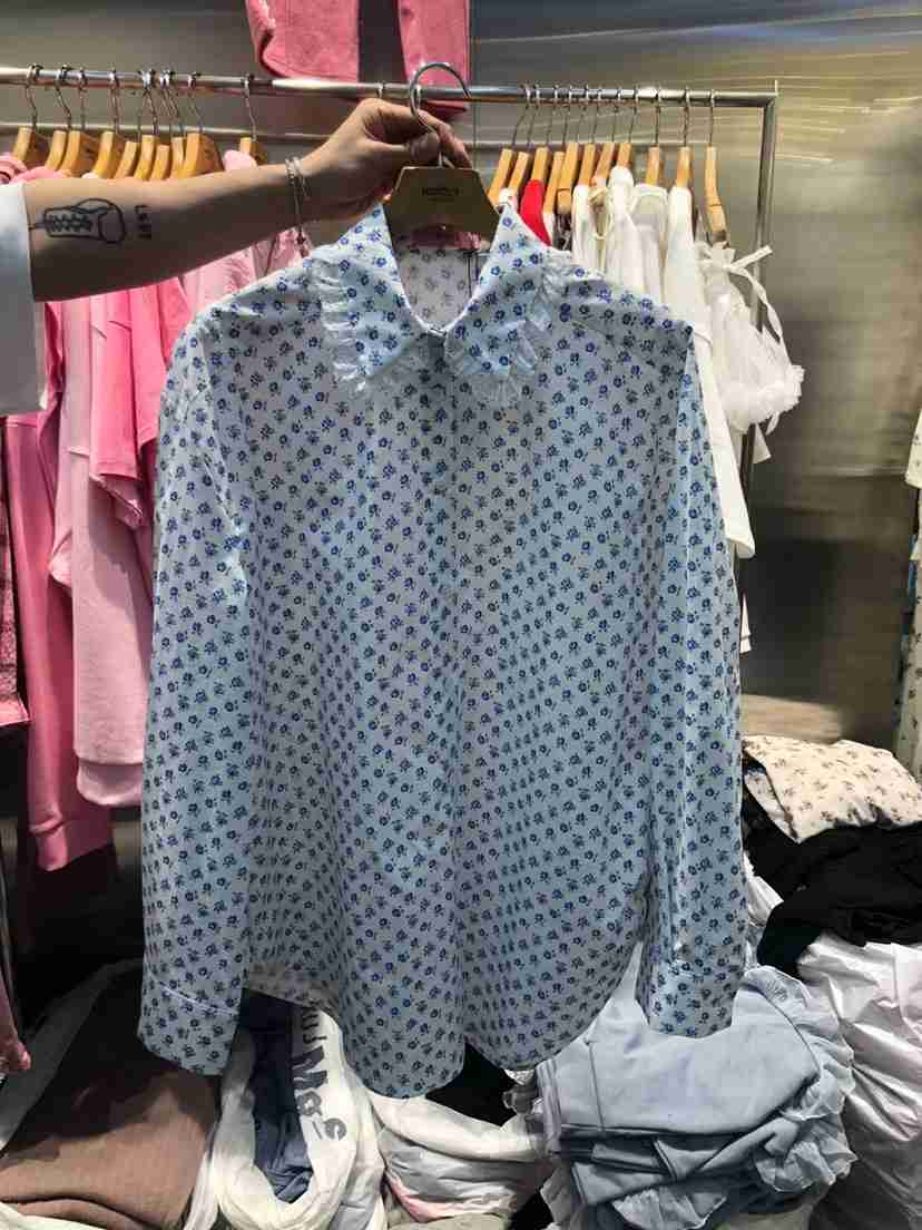 MENDL S東大門實拍女裝新款休閑真品職業熱賣時尚襯衫蕾絲衫MENDL S襯衫/蕾絲衫