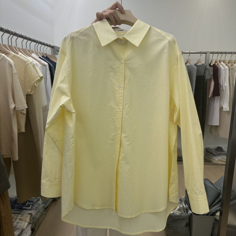 LTMS東大門直郵女裝新品25春夏真品職業推薦時尚襯衫蕾絲衫LTMS襯衫/蕾絲衫