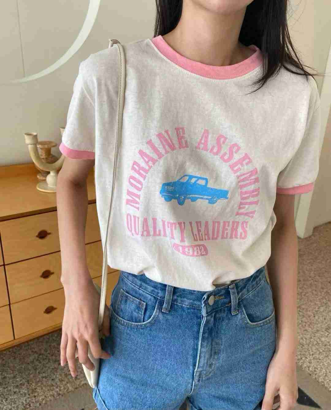 ANN DIANA-앤다이아나-T東大門代購女士新款推薦25春夏T恤ANN DIANAT恤