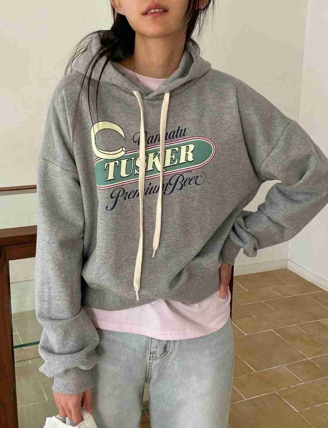 ANN DIANA-앤다이아나-T東大門代購女裝新品25春夏熱賣衛衣ANN DIANA衛衣