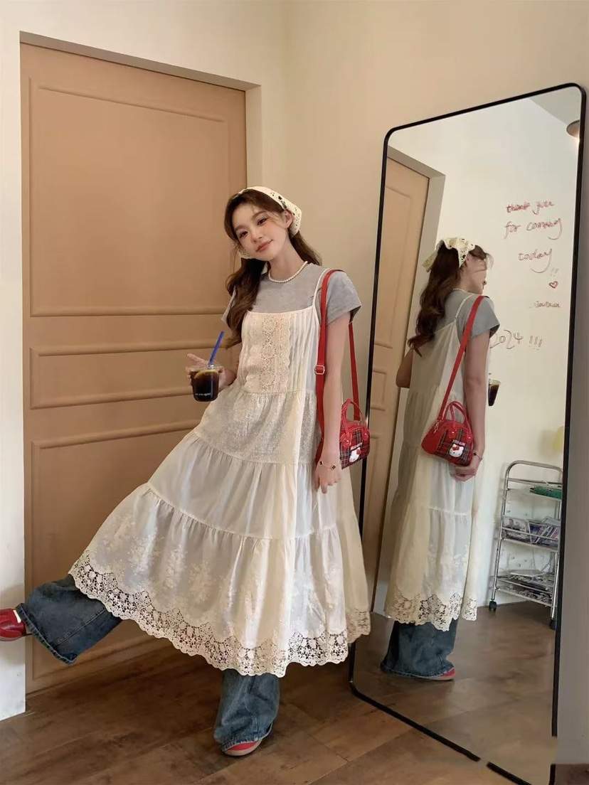 STRAWBERRY東大門代購女士新品時尚真品人氣推薦25春夏連衣裙STRAWBERRY連衣裙