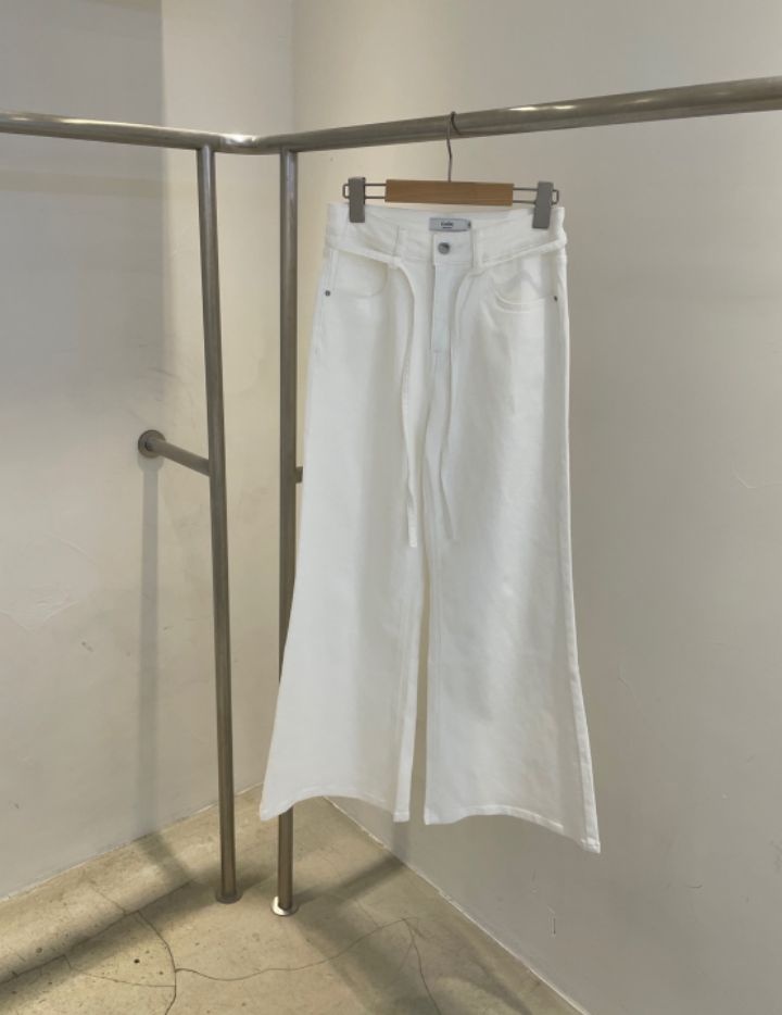 CALLIT東大門代購女士新品25春夏人氣推薦真品牛仔褲含腰繩CALLIT牛仔褲