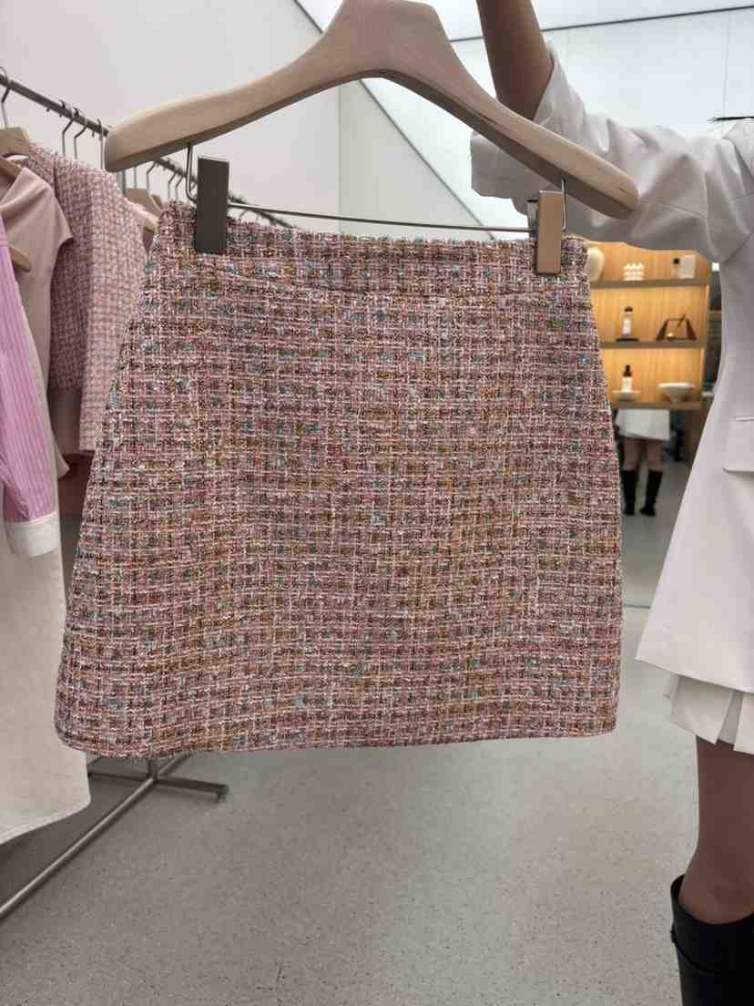 JUJU韓國代購女士新品推薦25春夏時尚熱賣休閑真品人氣短裙JUJU短裙