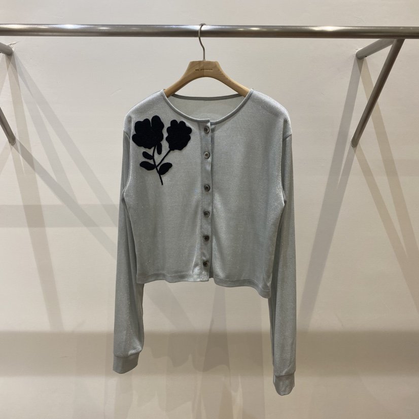SILVER東大門實拍女士新品25春夏熱賣時尚人氣職業休閑長袖T恤SILVER長袖T恤