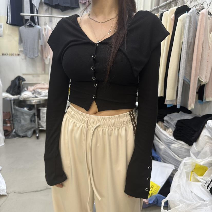 BILLION-L韓國直郵㊣女裝新款人氣推薦25春夏熱賣時尚長袖T恤BILLION-L長袖T恤