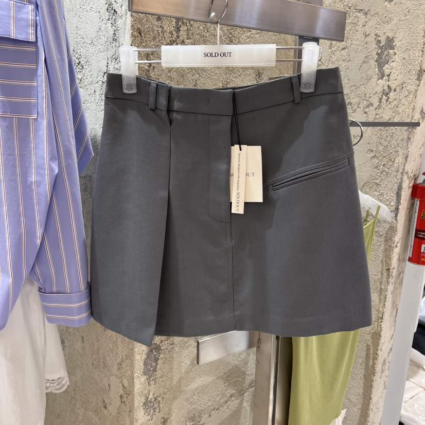 SOLD OUT直郵韓國代購㊣女裝新品職業時尚休閑熱賣推薦短裙SOLD OUT短裙