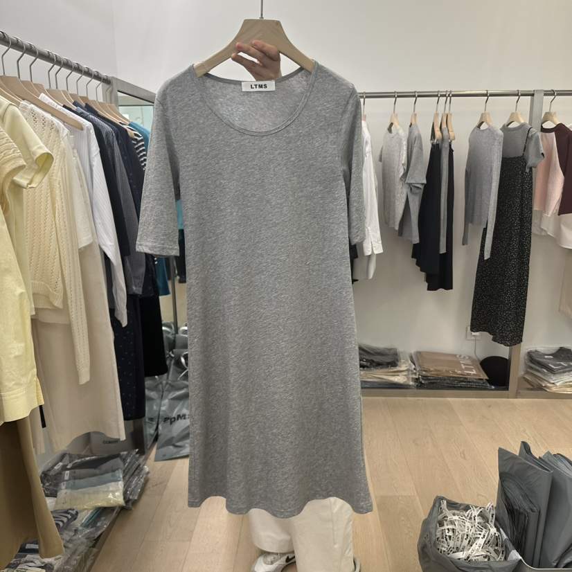 LTMS韓國直郵㊣東大門實拍女裝新品人氣25春夏時尚職業連衣裙LTMS連衣裙