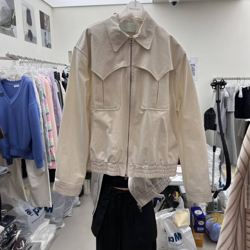 SOLD OUT直郵韓國代購㊣女裝新品推薦職業時尚25春夏人氣夾克SOLD OUT夾克