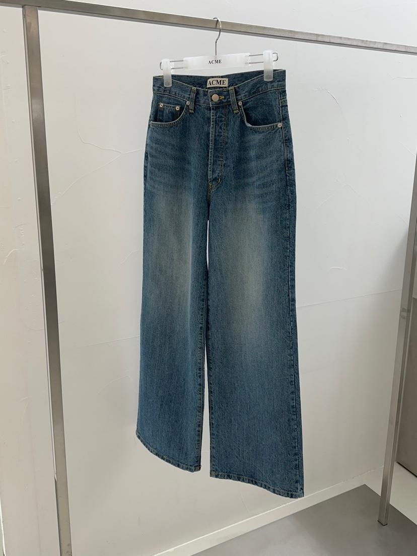 ACME韓國㊣直郵東大門代購女裝新品時尚休閑人氣推薦牛仔褲ACME牛仔褲