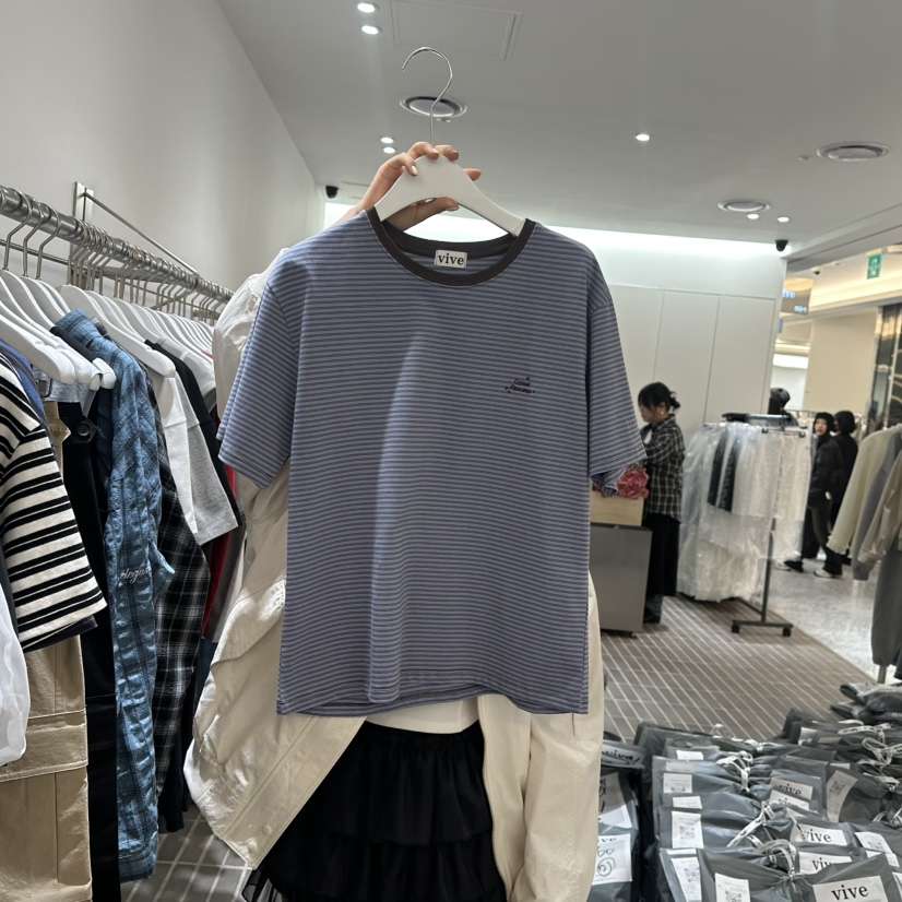 VIVE韓國直郵㊣東大門實拍女裝新品職業熱賣推薦休閑人氣T恤VIVET恤