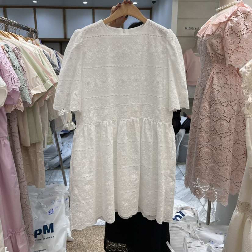 A直郵韓國代購㊣女裝新款推薦休閑人氣職業熱賣25春夏連衣裙A STORE連衣裙